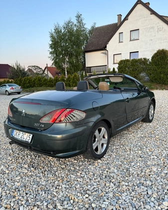 Peugeot 307 CC cena 4499 przebieg: 225500, rok produkcji 2005 z Krapkowice małe 232